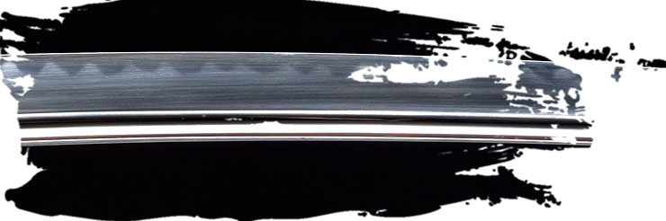 Hoja AISI 1095 con Gunome Chōji